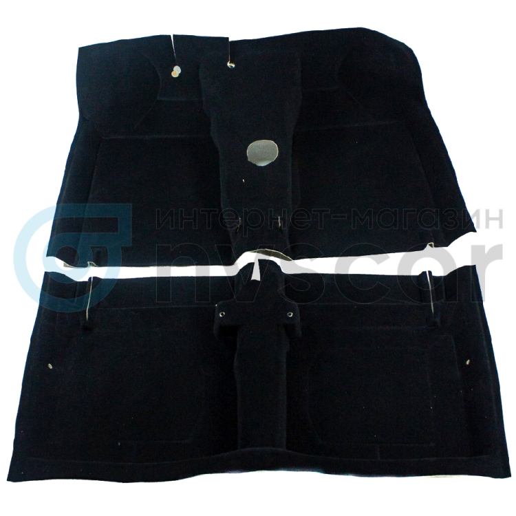 Ковролин пола \"Люкс\" ВАЗ 2101, 2103, 2106 (черный) купить по низкой ...