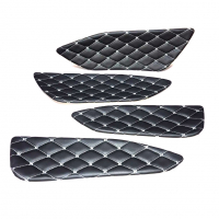 Вставки в дверные карты (эко-кожа) "Ромб-бабочка" Лада Веста (4 шт.)