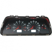 Комбинация приборов "иглы" (белая, 2 окна, красные стрелки) ВАЗ 2110-12, 2113-15, Лада Нива 4х4, Шевроле Нива, Нива Тревел