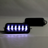 Надфарники светодиодные LED (6 линз, 2 режима) Лада Нива 4х4 (055-YW)