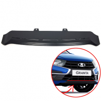 Надставка переднего бампера оригинальная Drive Active Лада Гранта ФЛ лифтбек (неокрашенная)